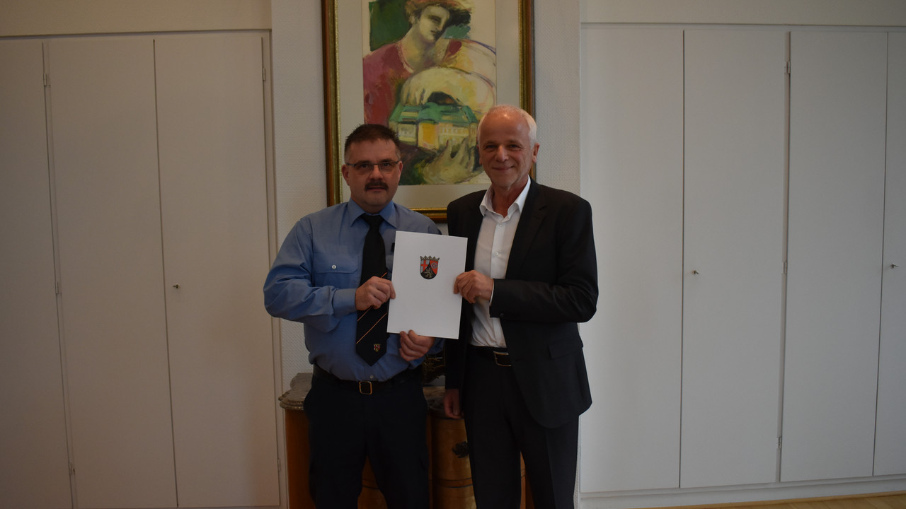 25-jähriges Dienstjubiläum Steffen Brutsch